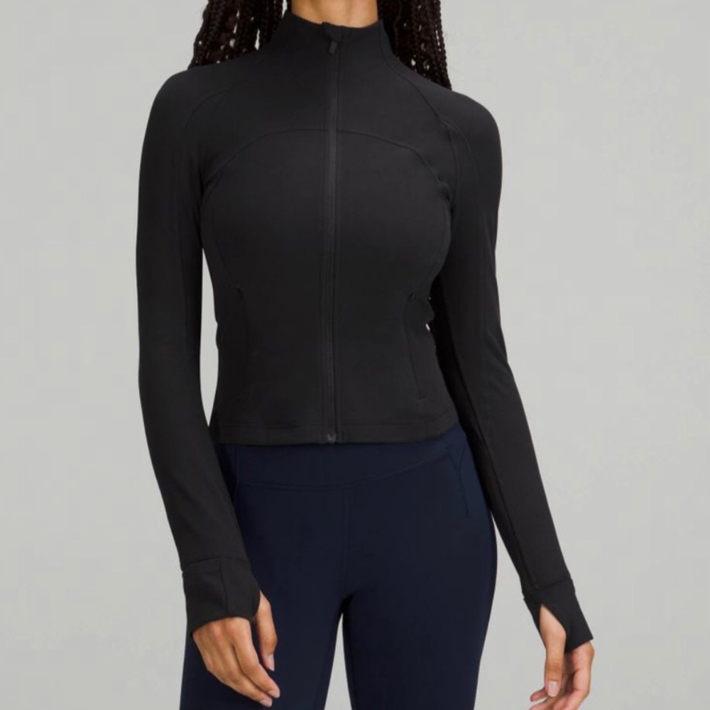 Like New Lululemon Cropped Define Jacket - Black, Size 6